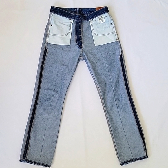 Citizens of Humanity GIA HIGH RISE ANKLE STRAIGHT LEG IN RESTLESS Size 27 Button - Picture 14 of 16